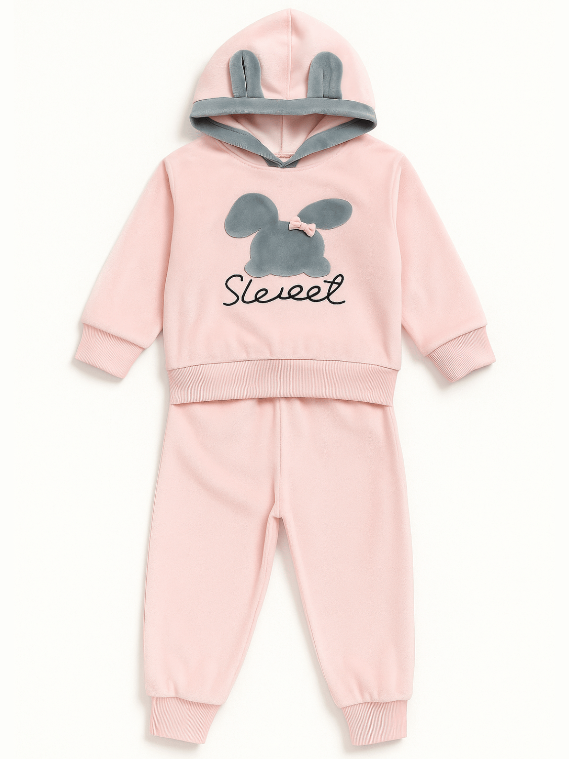 Conjunto Rabbit Rosa Claro
